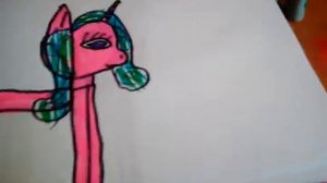 Моя коллекция маленьких фигурок пони , рисунки пони и ооаки