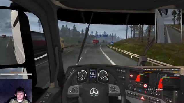 Дальнобойщик в Euro Truck Simulator 2 смотреть онлайн