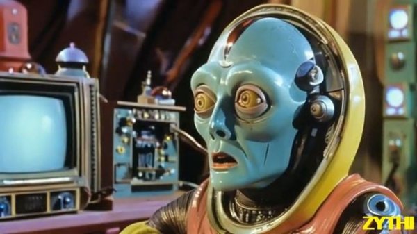 AI SCENES - Tachyonic - AI generated short video #45