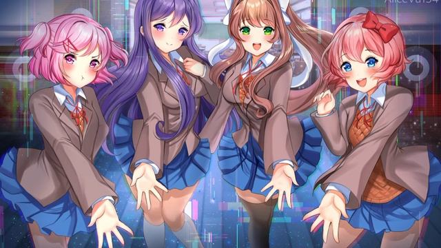 Doki Doki Literature Club (just Monika) на русском от Ban-banan
