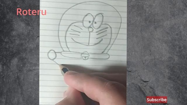 How to draw Doraemon/ Как нарисовать Дораемона смотреть онлайн