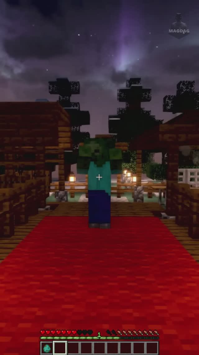 ЛУЧШАЯ ЛОВУШКА ДЛЯ ЗОМБИ В МАЙНКРАФТ | МАГДАГ - MAGDAG