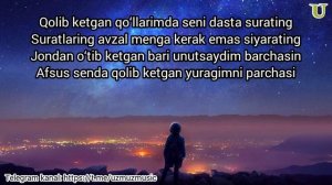 Gr.Yagzon - Kelmaysanmi ko‘rgani karaoke |Гр.Ягзон - Келмайсанми кургани караоке