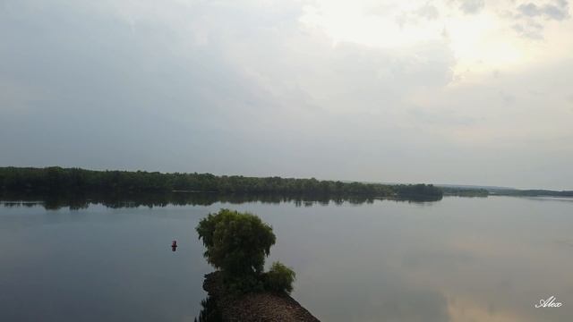 Канів з висоти пташиного польоту