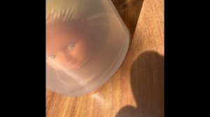 Реставрация куклы ГДР 1970х-1980х, удаляем черные пятна. Часть 1