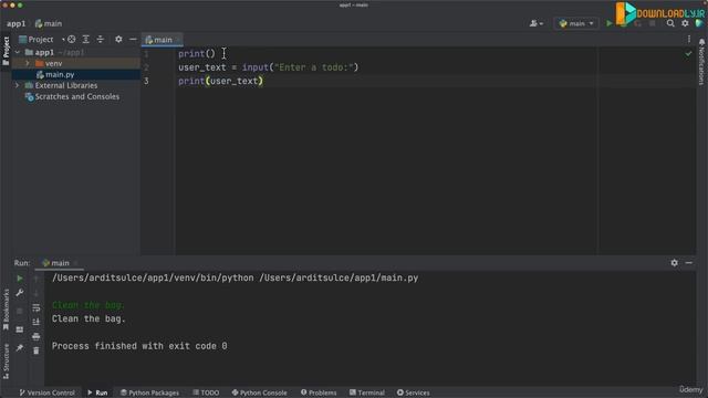 10. Getting User Input смотреть онлайн
