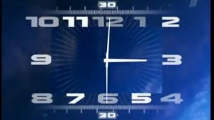 Часы Первого канала наоборот.