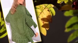 Вязание спицами.  Кардиганы новые модели