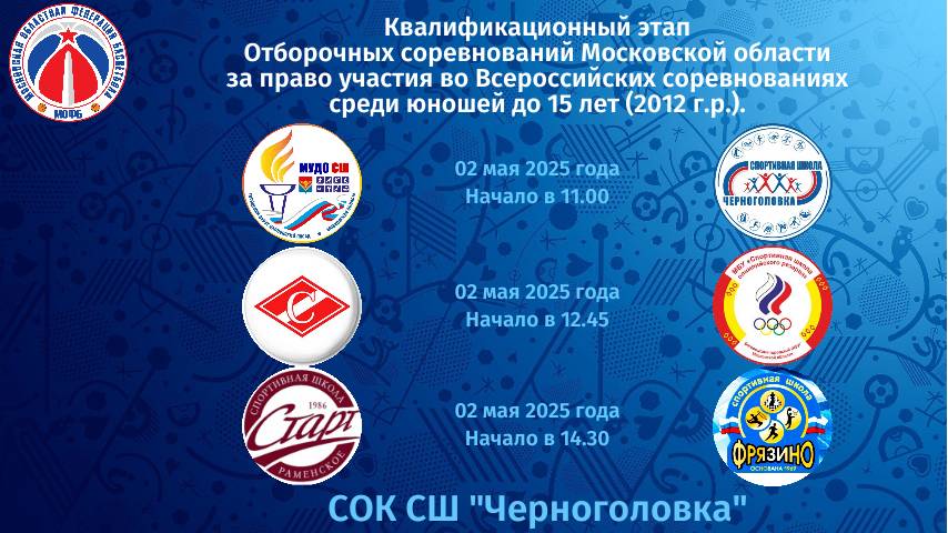 #3 БАСКЕТБОЛ. Отборочные соревнования Московской области среди юношей 2012 г.р. смотреть онлайн