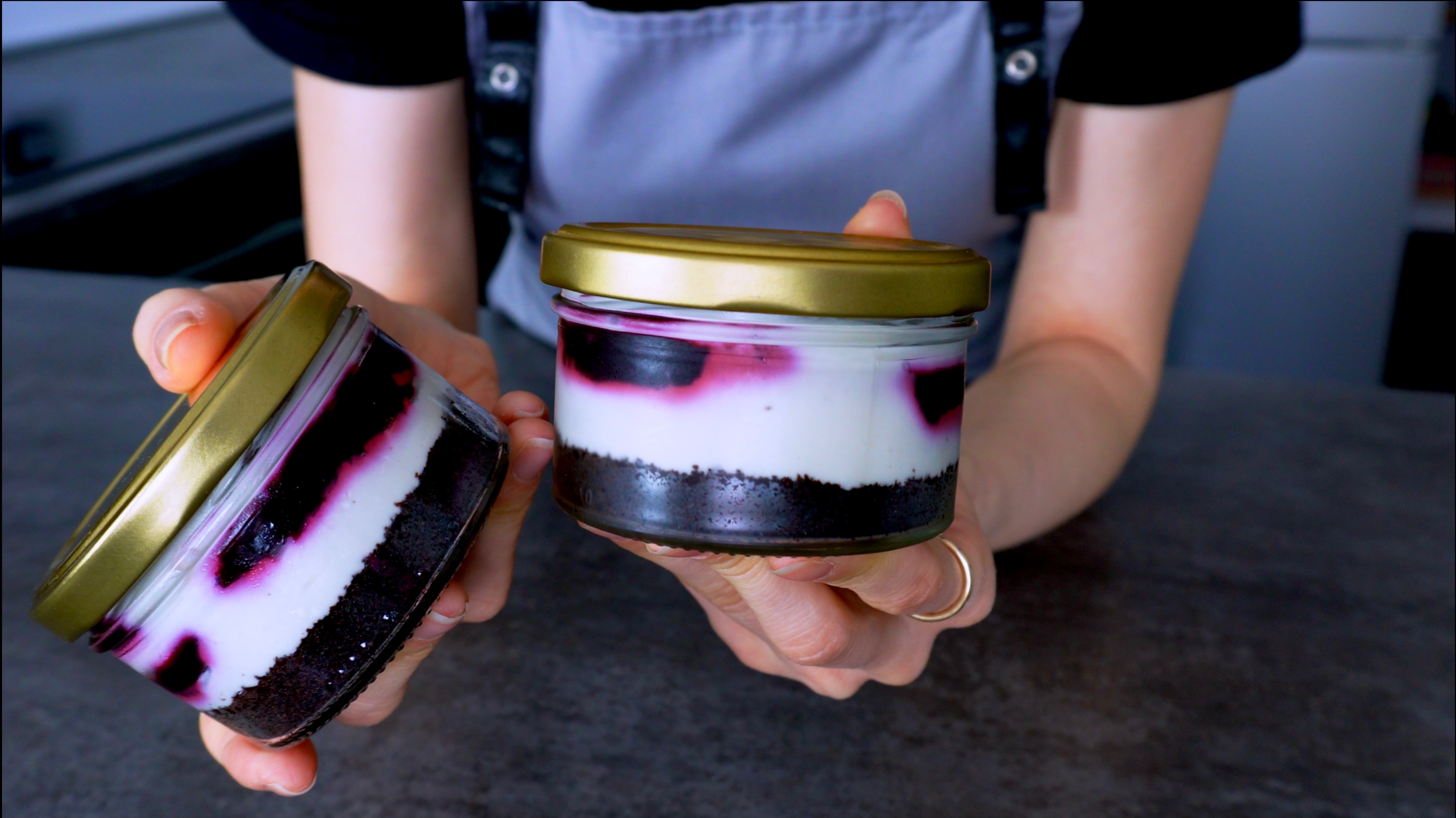 Для пикника и в гости, Самый быстрый и простой чизкейк | Чизкейк в баночках