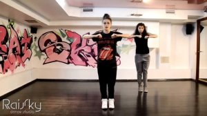 Ксюша Суши   On line урок Hip Hop   Contamination   RaiSky Dance Studio