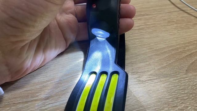 Фонарь налобный светодиодный ленточный с аккумулятором