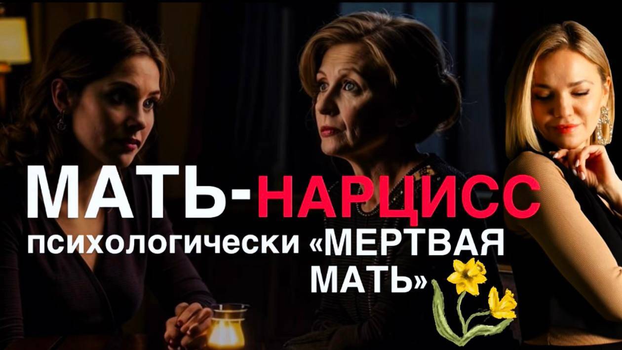 МАТЬ-НАРЦИСС или «МЕРТВАЯ МАТЬ» и ее взрослая дочь | как перестать ждать ЛЮБВИ от холодной матери? смотреть онлайн