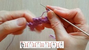 УЗОР КРЮЧКОМ. АЖУРНАЯ СЕТКА