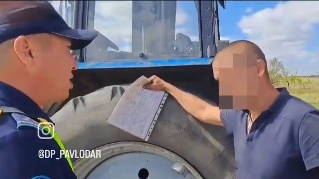 ПАВЛОДАРЛЫҚ ПОЛИЦЕЙЛЕР АУЫЛ ШАРУАШЫЛЫҒЫ ТЕХНИКАСЫНЫҢ ДАЙЫНДЫҒЫН ТЕКСЕРУДЕ