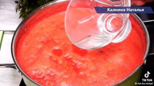 Огурцы в томатной заливке