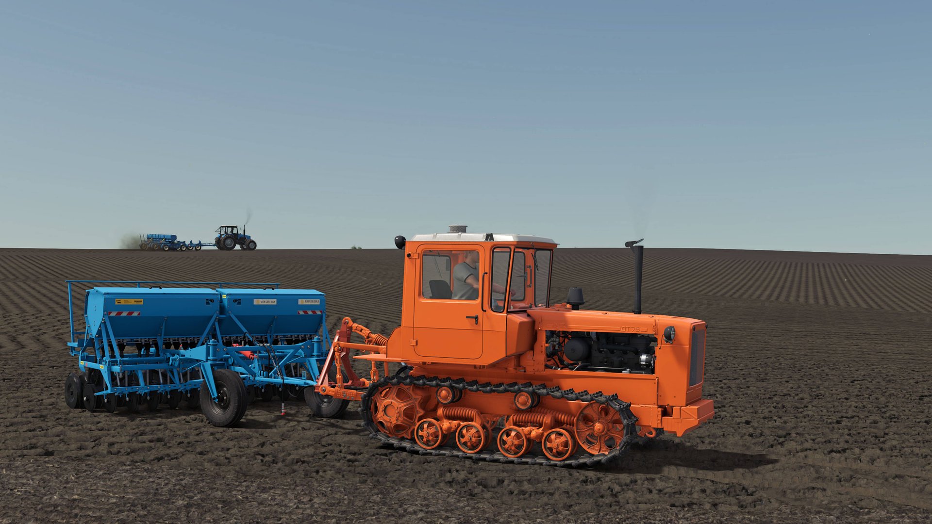 Farming Simulator 25 / Карта Szpakowo #01 Посевная ДТ-75, МТЗ-1221, Т-150К, К-700А, Беларус 3022ДС смотреть онлайн