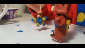 Super bear adventure из пластилина