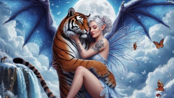 Альбом Зимняя нежная сказка 2