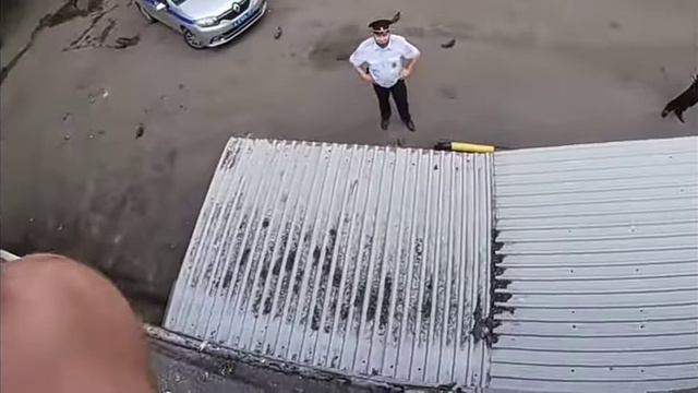 поркур от полиции