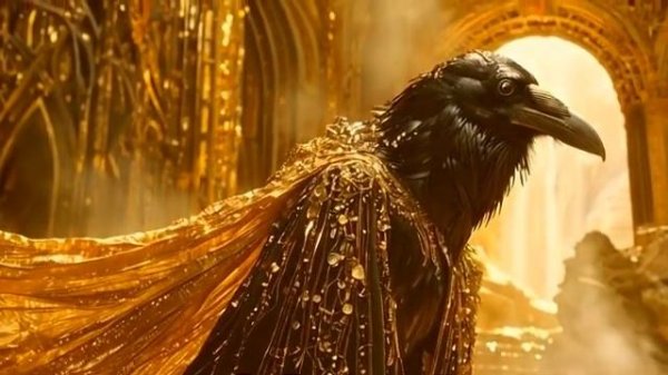 Raven's Descent: An Ethereal Sky Adventure