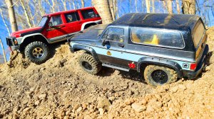🚙💥 Песчаный Ад! Nissan Patrol vs Chevrolet Blazer — Экстрим на Gmade GS02F!