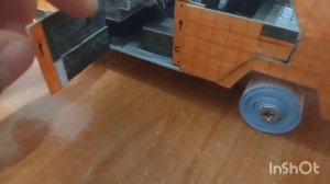 Обзор автомобиля из бумаги, картона, своими руками.