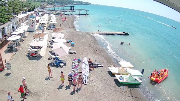Веб камера Сочи онлайн пляж