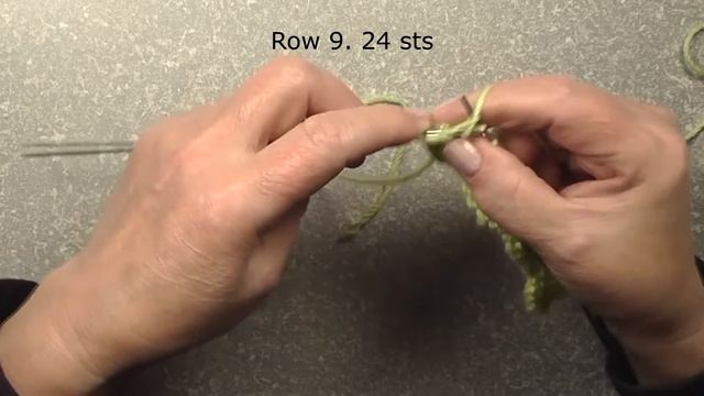 0035-узор. Вязание спицами (для левшей). Pattern. Knitting with needles (left-handed) смотреть онлайн