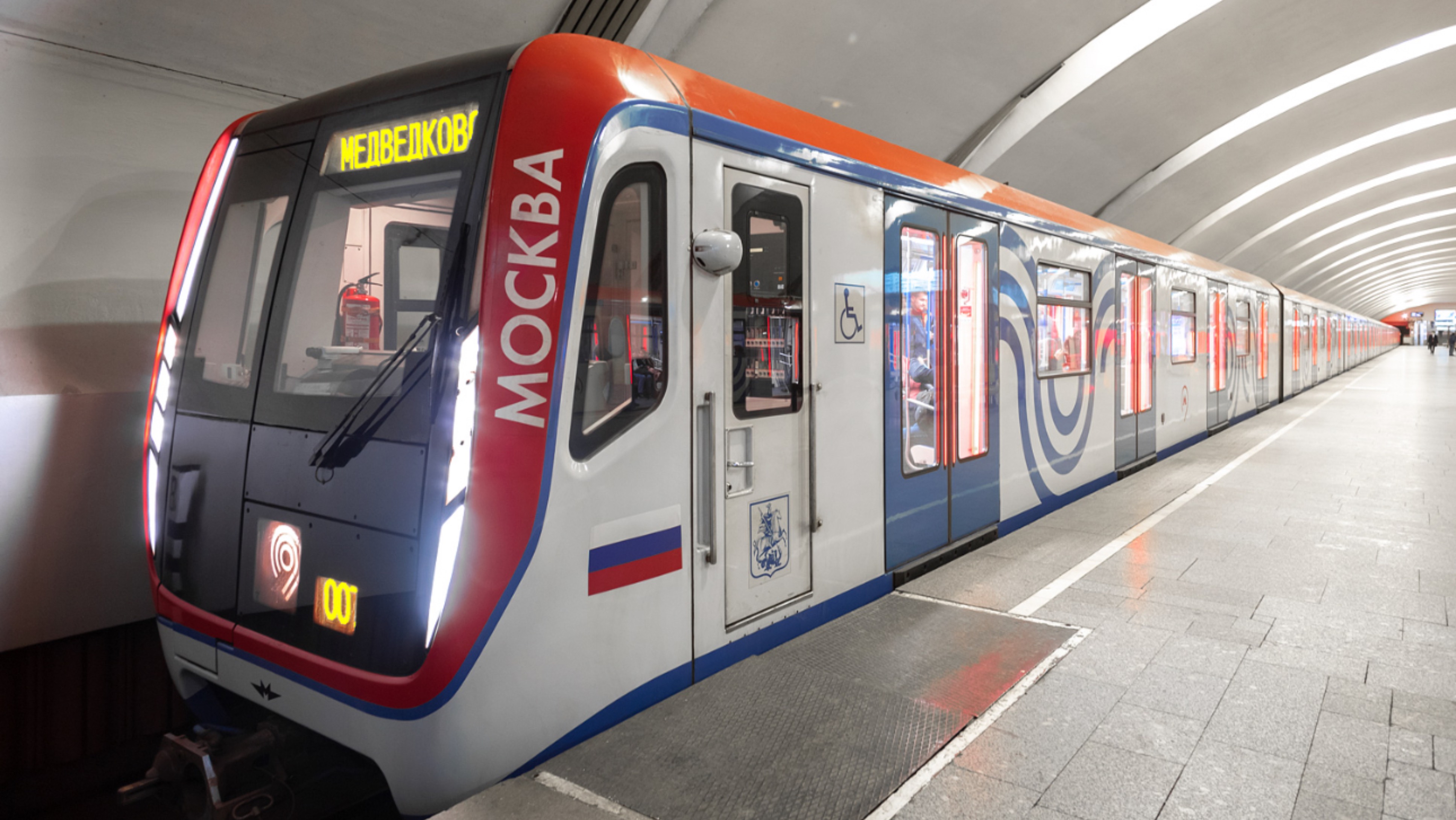 Калужско-Рижская линия. Поездка на Москве от Новоясеневской до Медведково смотреть онлайн