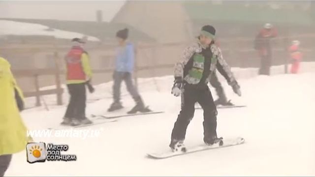 Сноуборд на Шымбулаке