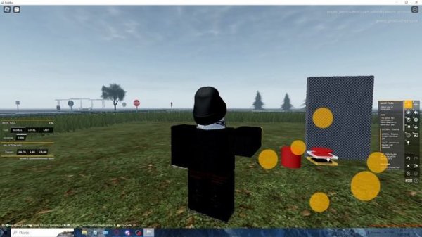 как сделать кнопку в town в roblox