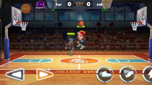 играю в basketball arena