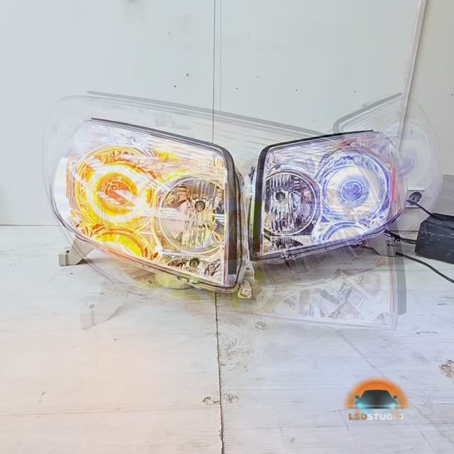 Toyota Fortuner тюнинг комплект фар смотреть онлайн