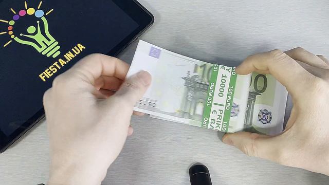 Краткий обзор сувенирных денег номиналом 100 евро от интернет магазина fiesta.in.ua смотреть онлайн