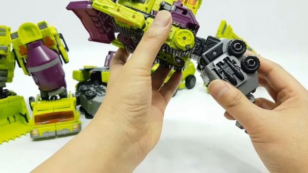 Девастатор NBK Сборка Трансформера