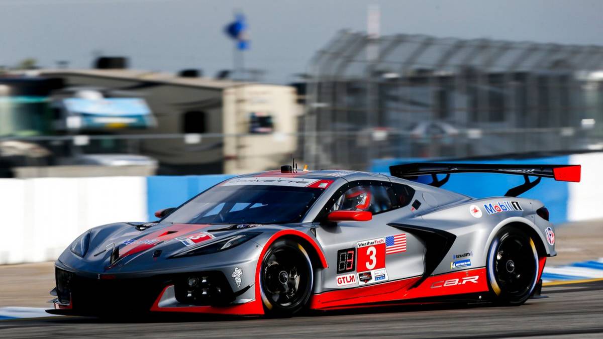 MINI GT 1:64 Chevrolet Corvette C8.R#3 2021 IMSA Sebring 12 Hrs смотреть онлайн