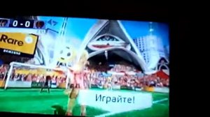 играем в kinect sports на xbox360 в футбол