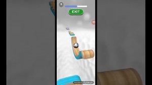 Катаю шар в игре going ball