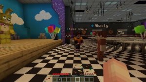 😱 Я добавил КОСТЮМ ФРЕДБЕРА в МАЙНКРАФТ! ➲ Затроллил Акакия и Феликса ➲ (Фредбер, Спрингбонни)