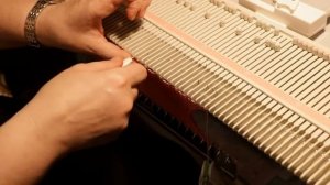 Мережковый узор на любой вязальной машине