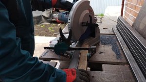 Bosch GCD 12 JL. Запил нереально острых углов на отрезной машине по металлу