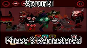 Incredibox Sprunki Phase 9 Remastered