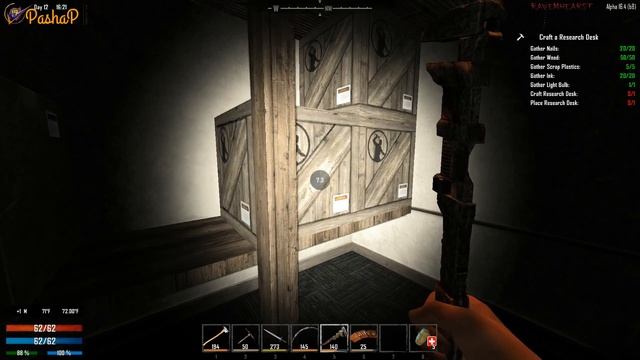 7 Days to Die 16.4 Ravenhearst #11-12 Столы и лут стрельбища смотреть онлайн