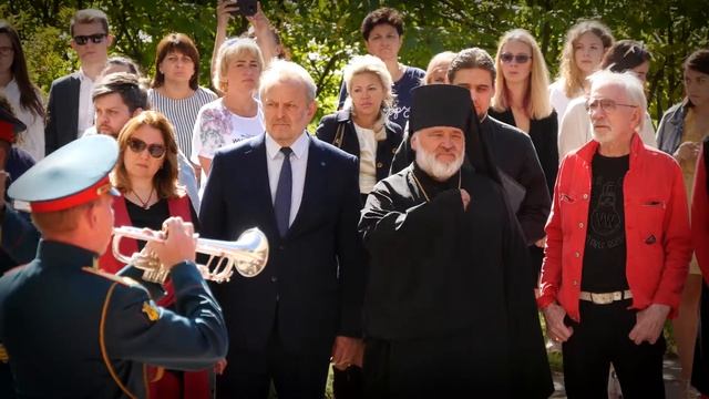 Церемония открытия закладного камня памятника фронтовым кинооператорам смотреть онлайн