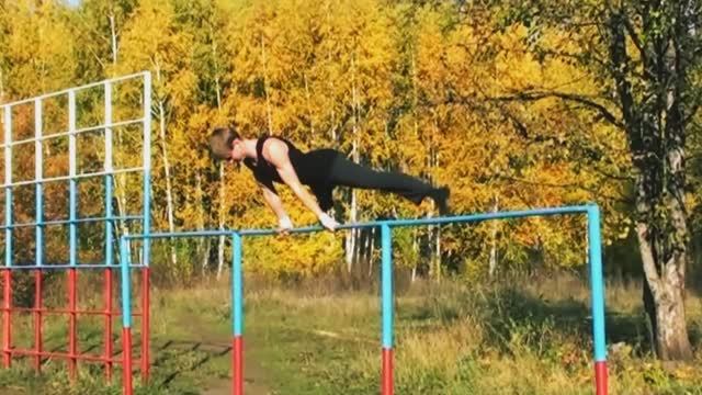 Мотивация для занятия спортом , трюки на турнике смотреть онлайн