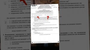 Изменения в Устав