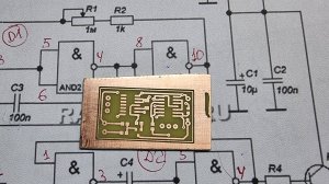 Изготовление двусторонней печатной платы.Метод Фоторезист.
