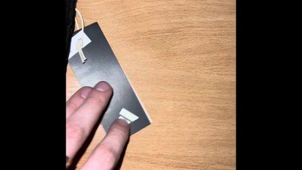 Распаковка и обзор на мужской кошелёк Adidas TR WALLET BLACK/ WHITE NOIR/ BLANC BAGS