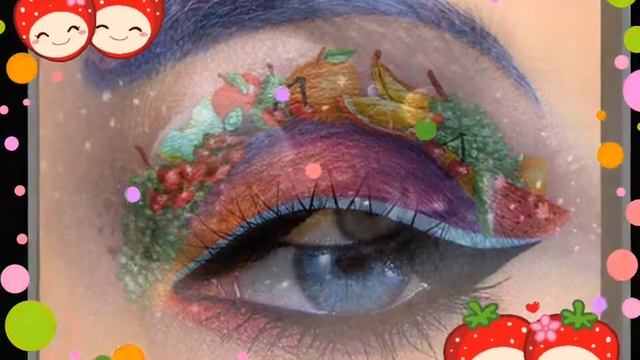 Интересный гороскоп необычного макияжа глаз👁 смотреть онлайн